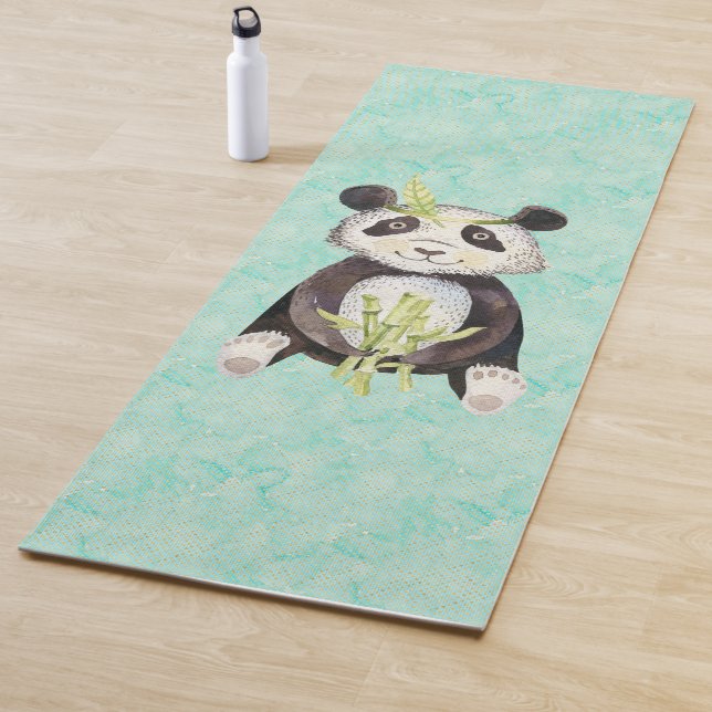 Boho Headband Panda Yogamatte (Beispiel)