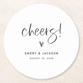 Boho Heart Wedding Untersetzer Baby Brautparty E10