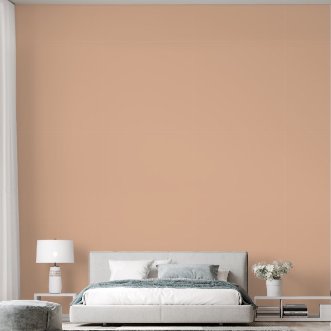 Boho-Hellrosa-Hahnentritt Tapete (Schlafzimmer)