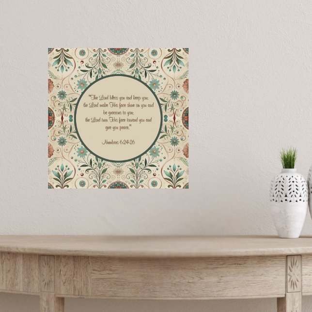 Boho Herb Blessing Poster (Von Creator hochgeladen)