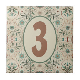 Boho Herb individuell anpassbar Fliese