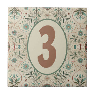 Boho Herb individuell anpassbar Fliese