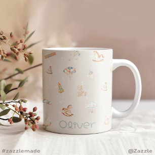 Boho-Herbst-Baby-Party Personalisiert Jumbo-Tasse
