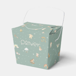 Boho-Herbst-Babyshower Personalisiert Geschenkschachtel