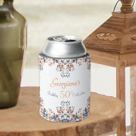 Boho Herbst bleibt 50. Geburtstag Dosenkühler