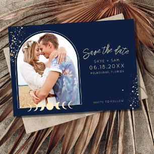 Boho Himmelsbogen Foto Hochzeit Save The Date