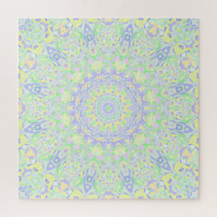 Boho Hippie Groovy Quirky farbenfrohe Weidenpastel