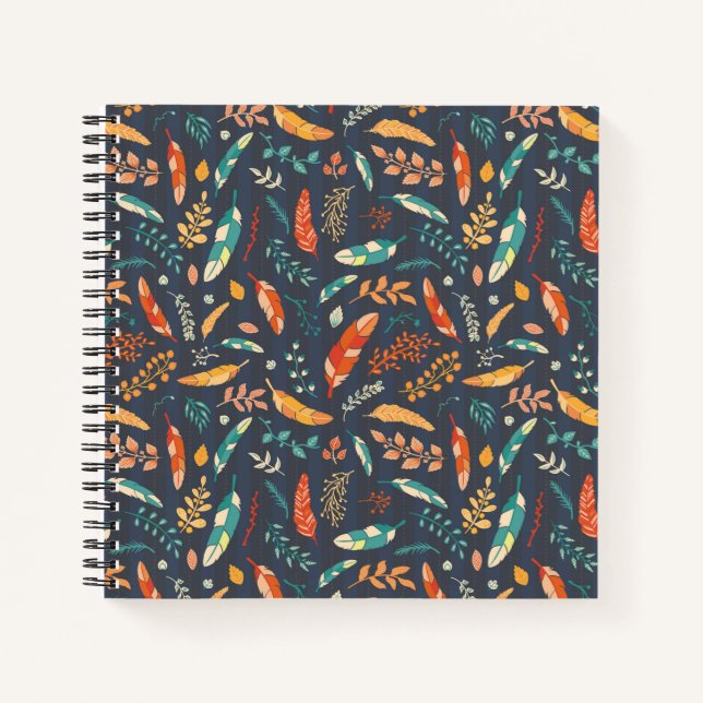 Boho Hippie Notizbuch (Vorderseite)