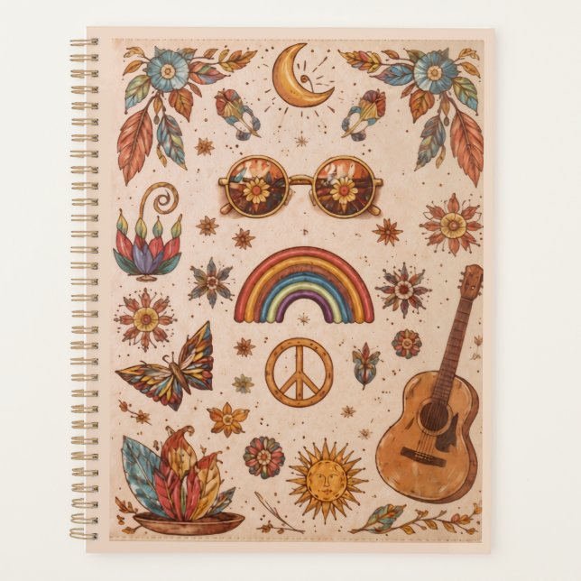 Boho-Hippie-Planer Planer (Vorderseite)
