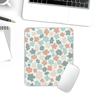 Boho Hippie Retro pastel Blume iPad Mini-Abdeckung Mousepad