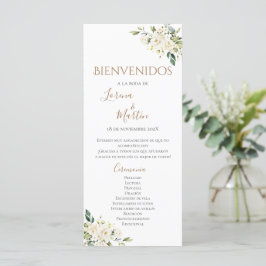 Boho Hochzeitsprogramm