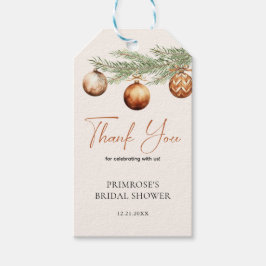 Boho Holiday Brautparty Winterfavoriten Geschenkanhänger