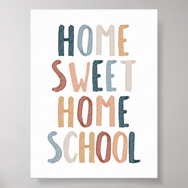 Boho home douce maison poster (Devant)