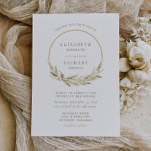 Boho Hoop Pampas Grass Wedding