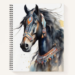 Boho Horse-Notebook Notizbuch