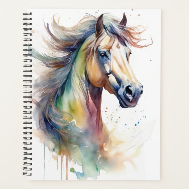 Boho Horse Planner Planer (Vorderseite)