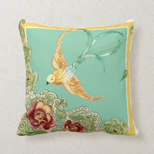 Boho Hütten-moderner Bohemischer Art-Vogel mit Kissen