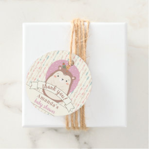 Boho Igel Stamm Pastel Arrow Gender Neutral Geschenkanhänger