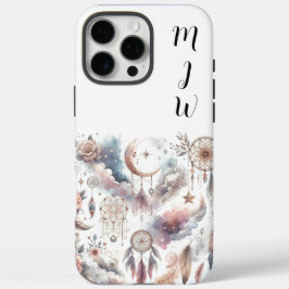 Boho Indian Feather iPhone / iPad Gehäuse 16 Pro Max Hülle