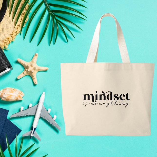 Boho Inspirational Quotes Jumbo Stoffbeutel (Von Creator hochgeladen)