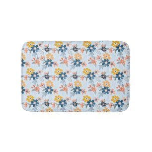 Boho Inspirierte Blume Muster Bath Mat Badematte