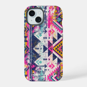Boho-inspirierter Handyhülle iPhone 15 Hülle