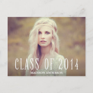 Boho Invitation de carte postale