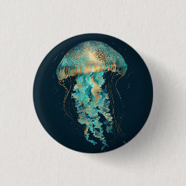 Boho Jellyfish | Tiefsee Button