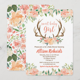 Boho, jeune fille de cerfs, invitation à prendre u