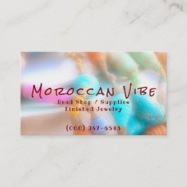 Boho Jewelry Artist Business Cards Visitenkarte