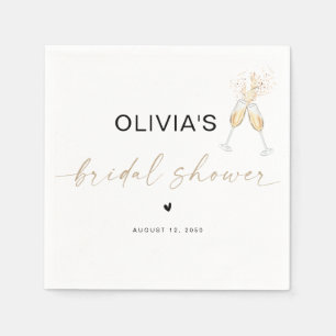 Boho-Junggesellinnen-Abschieds-Napkins Serviette