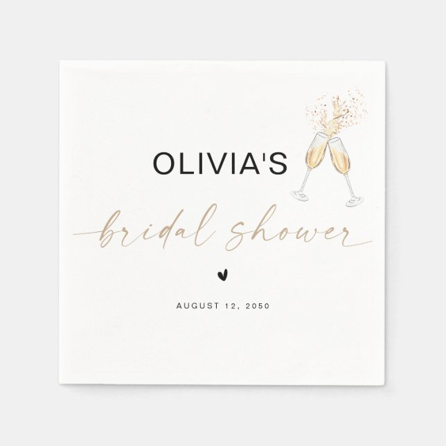 Boho-Junggesellinnen-Abschieds-Napkins Serviette (Vorderseite)