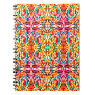 Boho-Kaleidoskop-Muster Notizblock
