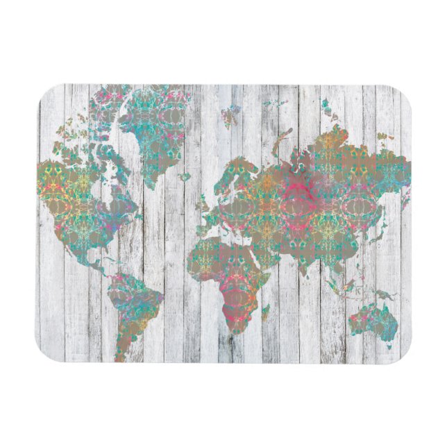 Boho Karte II Magnet (Horizontal)