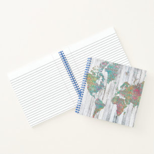 Boho Karte II Notizbuch