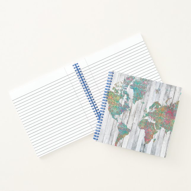 Boho Karte II Notizbuch (Innenseite)