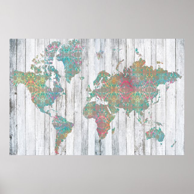 Boho Karte II Poster (Vorne)