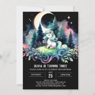 Boho Kids Horse Birthday Einladung
