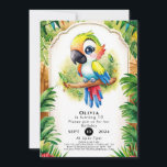 Boho Kids Parrot Birthday Einladung<br><div class="desc">Treten Sie ein in eine Welt des charmanten Charmes mit unseren Boho Kids Parrot Geburtstag Einladungen! Diese Einladungen mit farbenfrohen Papageien mit böhmischen Akzenten inmitten üppiger Vegetation und blumengeschmückten Motiven sind der perfekte Set für ein Geburtstagsfest voller Kreativität und Wunder. Vollständig anpassbar und druckbar machen sie die Party-Planung mühelos. Fügen...</div>