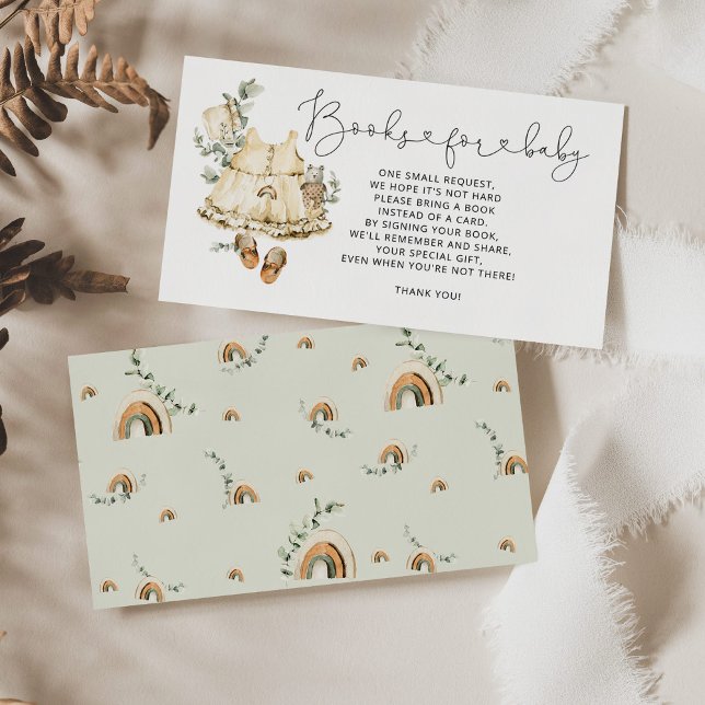 Boho Kinderzimmer Bekleidungsbücher für Mädchen Begleitkarte (Von Creator hochgeladen)