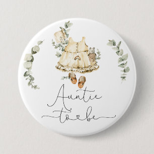 Boho Kinderzimmer eucalyptus Girl Dusche Tante zu Button