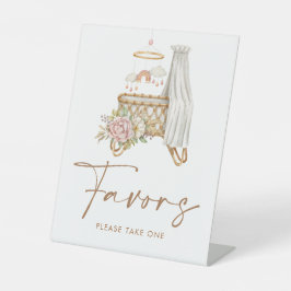 Boho Kinderzimmer Floral Bassinet Baby Duwer Favor Sockelschild
