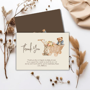 Boho Kinderzimmer, Teddy Bear Baby Dusche Danke