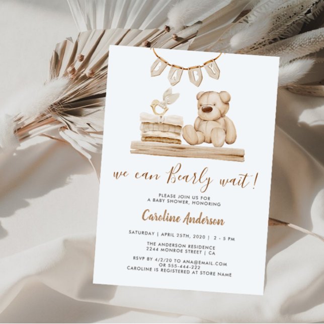 Boho Kinderzimmer Toys Babydusche Einladung (Von Creator hochgeladen)