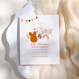 Boho Kleidung & Rainbow Girl Baby Dusche