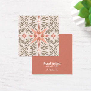 Boho Leafy Star Elevage Collier Bijoux Display