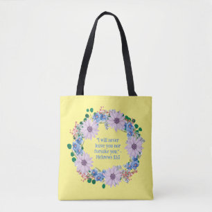 Boho Lila Daisy Blumenwettbewerb Kostenloser Geist Tasche