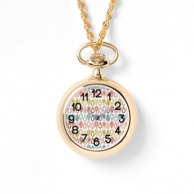 Boho Lines Armbanduhr (Vorderseite)