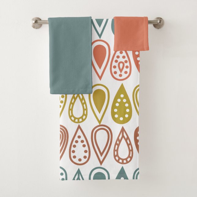 Boho Lines Bath Handtuch Set (Insitu)