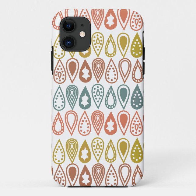 Boho Lines Case-Mate iPhone Hülle (Rückseite)